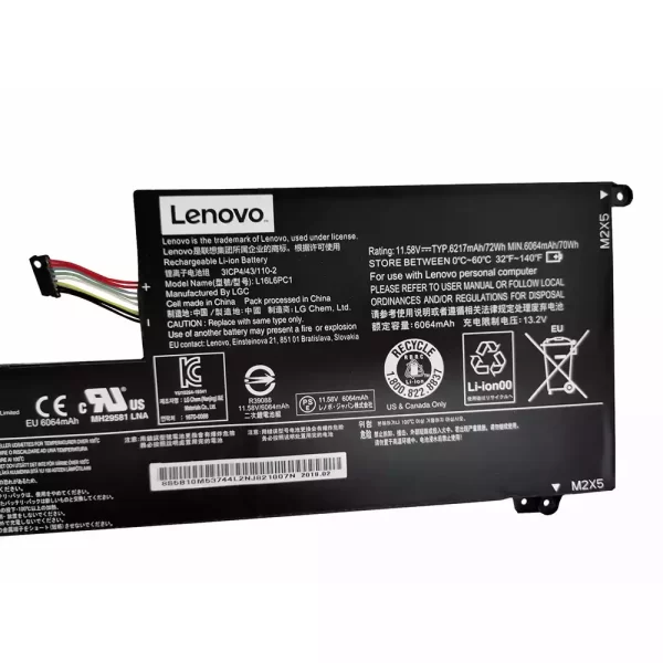 Originalna baterija za prenosnik LENOVO L16L6PC1 - Image 3