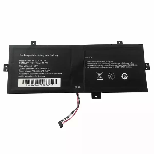 Originalna baterija za prenosnik NV-3378107-2P,EMATIC EWT117