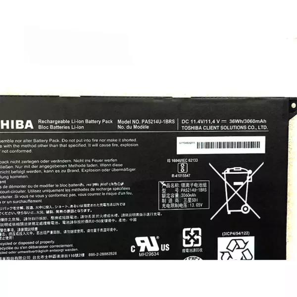 Originalna baterija za prenosnik TOSHIBA Portege WT20-B, Portege Z20T-B, Portege Z20T-C - Image 3