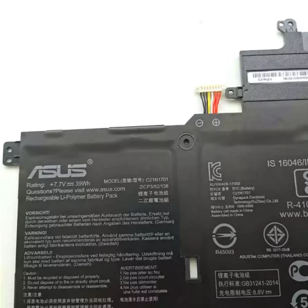 Originalna baterija za prenosnik ASUS VivoBook S14 S460U,S406UA K406UA - Image 3