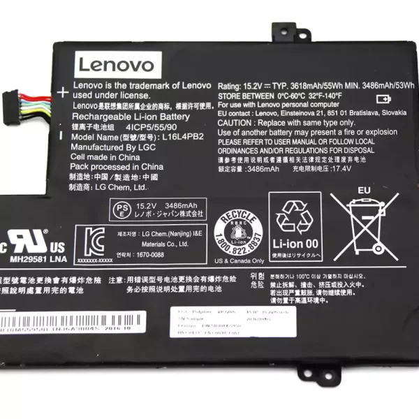 Originalna baterija za prenosnik LENOVO L16L4PB2 L16M4PB2 L16C4PB2 - Image 3
