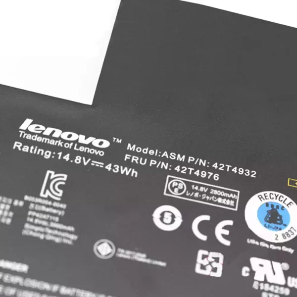 Originalna baterija za prenosnik Lenovo ThinkPad E220S S220 - Image 3