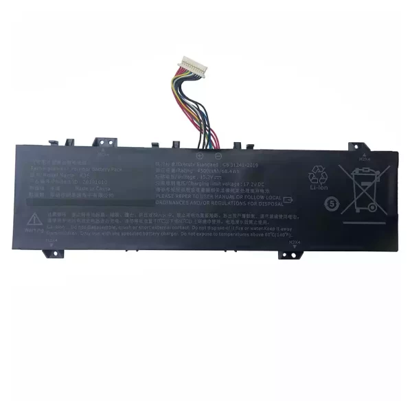 Originalna baterija za prenosnik AIERXUAN G1 G2,IFUNK STE003 STE003A 17.3,Ling rui Terminator S1 PRO S1 X1 S2 PRO