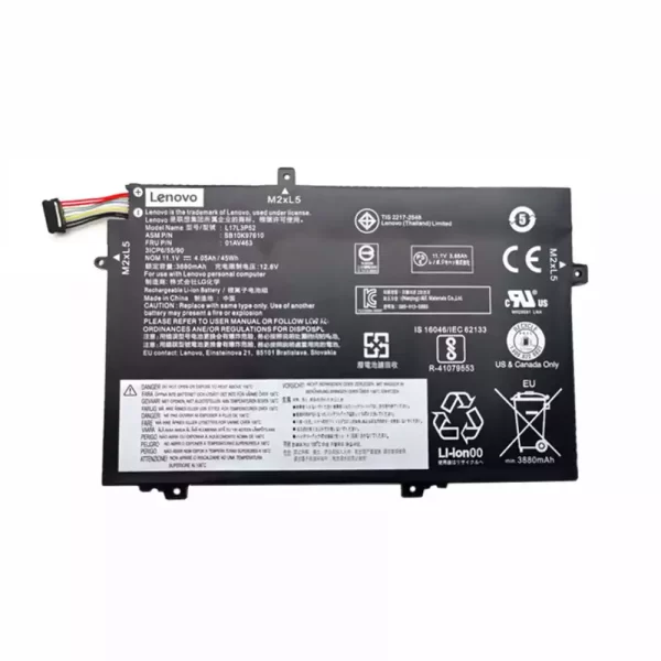 Originalna baterija za prenosnik LENOVO 01AV463,SB10K97610
