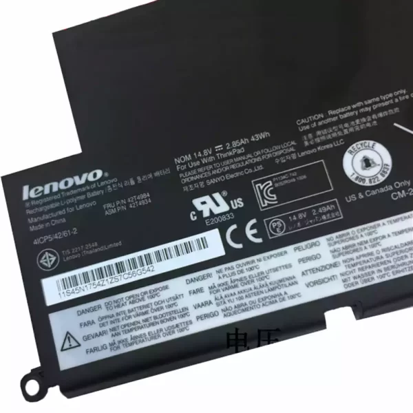 Originalna baterija za prenosnik LENOVO ThinkPad Edge S220 E220S - Image 3