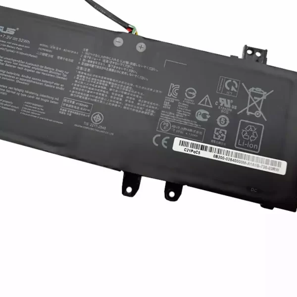 Originalna baterija za prenosnik ASUS B21N1818-3 2ICP6/60/81 - Image 4