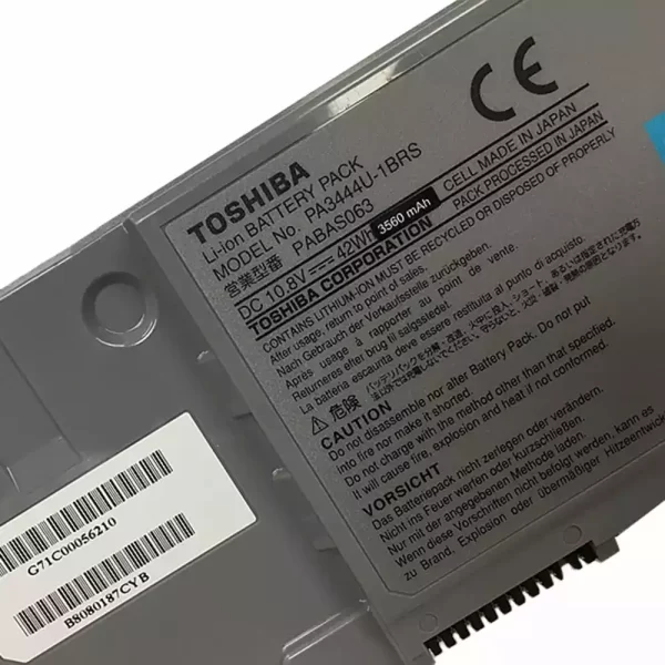 Originalna baterija za prenosnik Toshiba PA3444U-IBRS,PABAS063 - Image 3