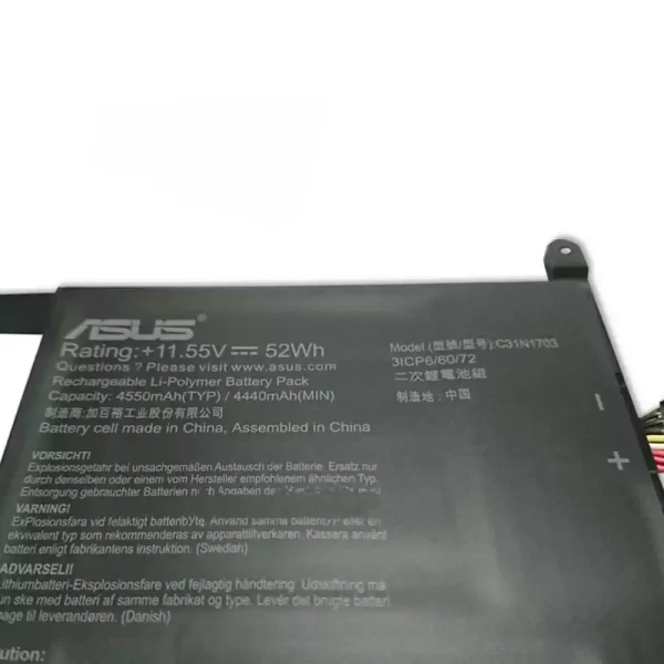 Originalna baterija za prenosnik ASUS Zenbook Flip UX561U,UX561UA,UX561UN,Q505UA - Image 3