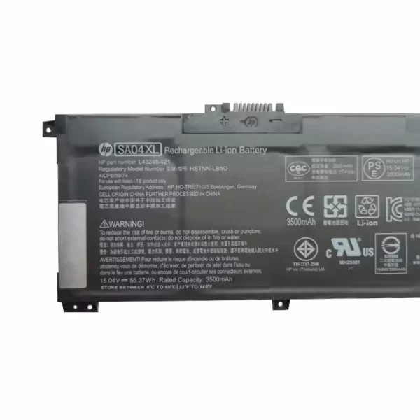 Originalna baterija za prenosnik HP SA04XL - Image 3