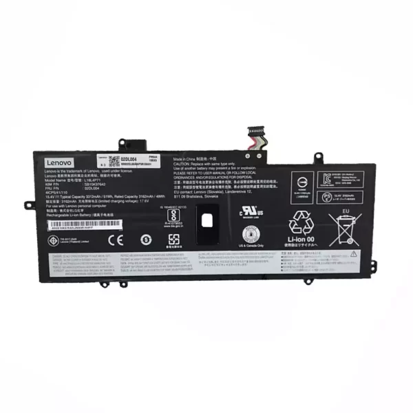 Originalna baterija za prenosnik LENOVO Thinkpad X1C 2019 7th,Thinkpad X1C 2020 8th