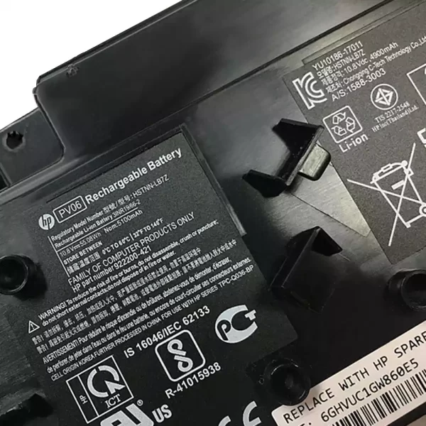 Originalna baterija za prenosnik HP PV06 922200-421 HSTNN-LB7Z - Image 3