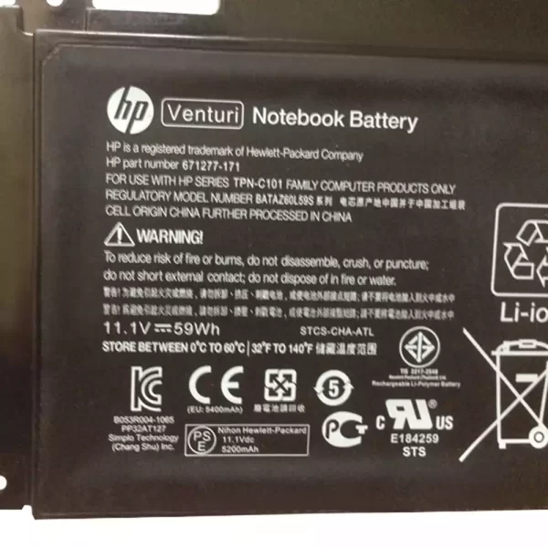 Originalna baterija za prenosnik HP Folio 13T,13-1000 13-2000 - Image 3