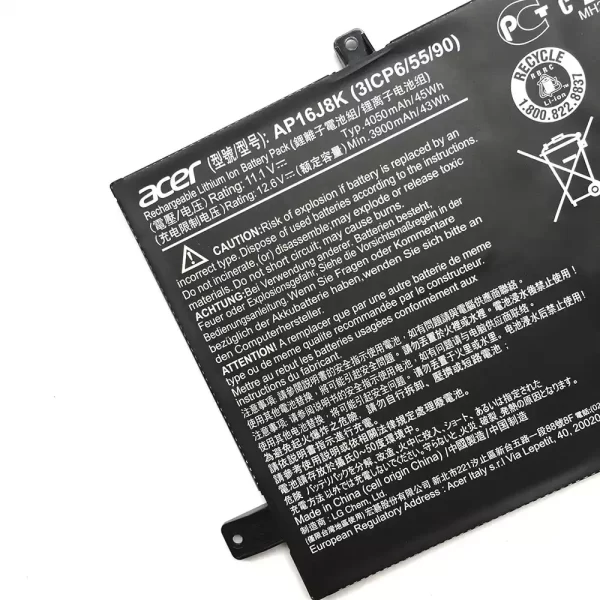 Originalna baterija za prenosnik ACER AP16J5K,AP16J8K - Image 3
