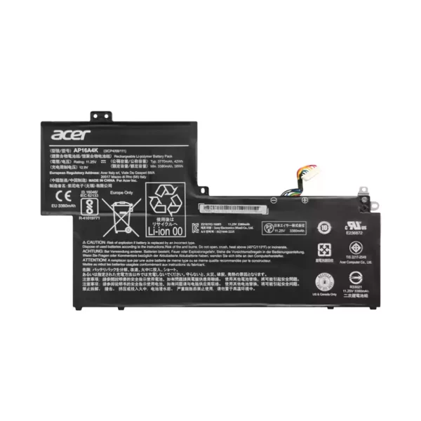 Originalna baterija za prenosnik ACER AP16A4K