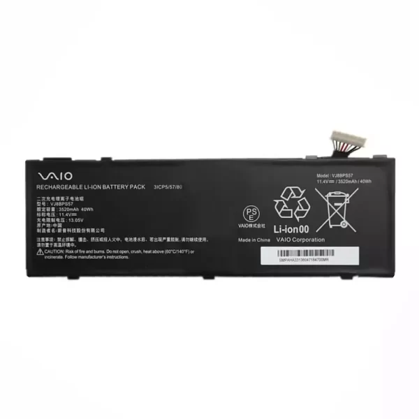 Originalna baterija za prenosnik VAIO VJ8BPS57,31CP5/57/80