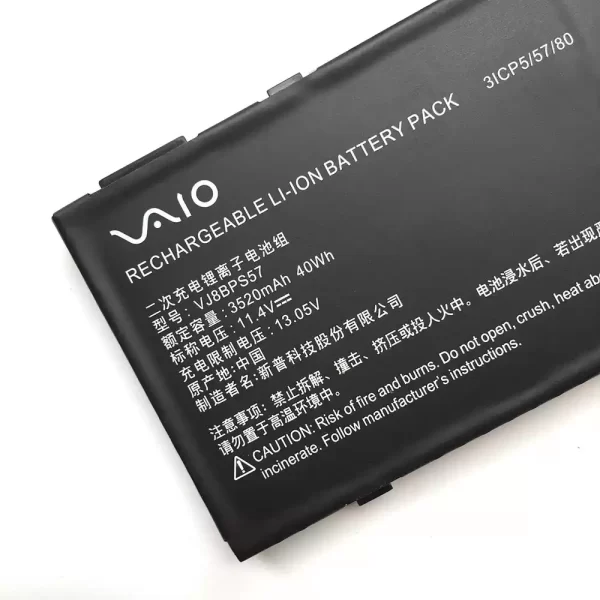 Originalna baterija za prenosnik VAIO VJ8BPS57,31CP5/57/80 - Image 3