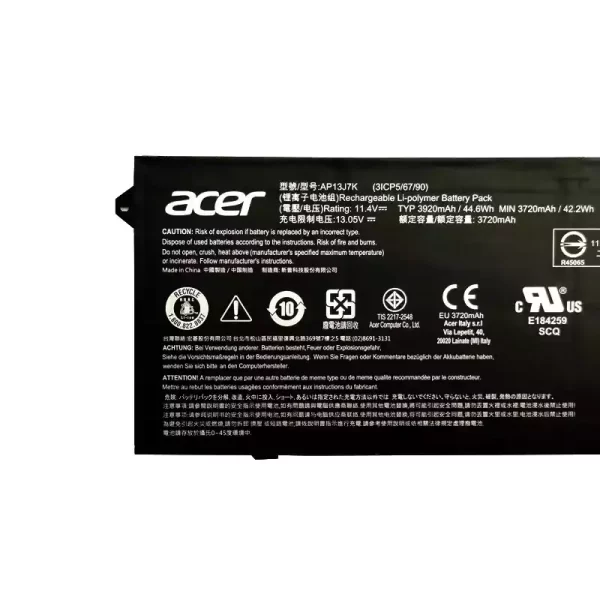 Originalna baterija za prenosnik Acer AP13J7K - Image 3