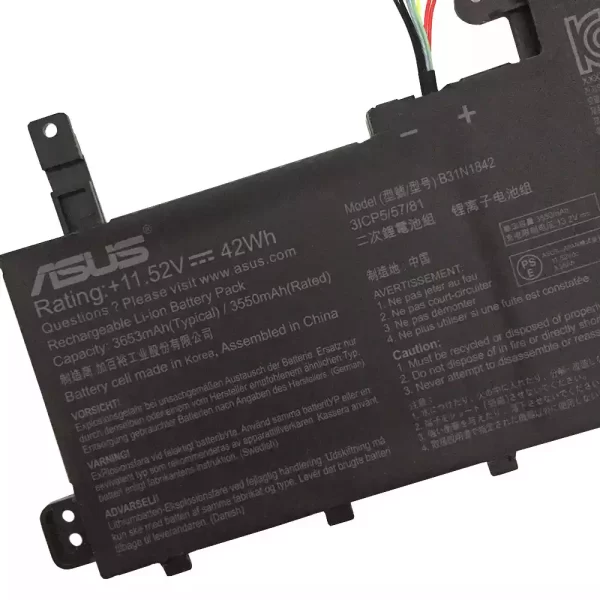Originalna baterija za prenosnik ASUS K531FA,K531FL,S531FA,S531FL,V531FL,V531FA,X531FA - Image 3
