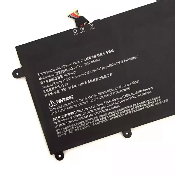Originalna baterija za prenosnik Hasee SQU-1721,3ICP4/91/91 - Image 3