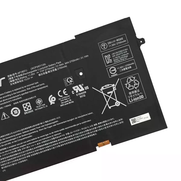 Originalna baterija za prenosnik Acer AP18D7J - Image 4