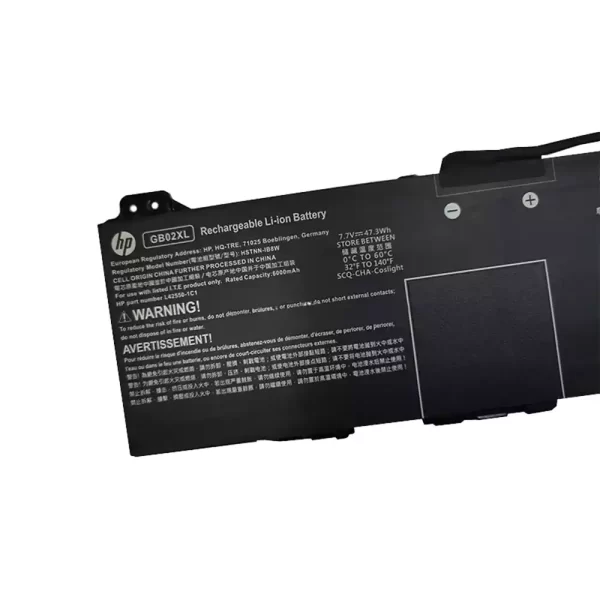 Originalna baterija za prenosnik HP HSTNN-IB8W,L42550-2C1,L42583-005 - Image 3