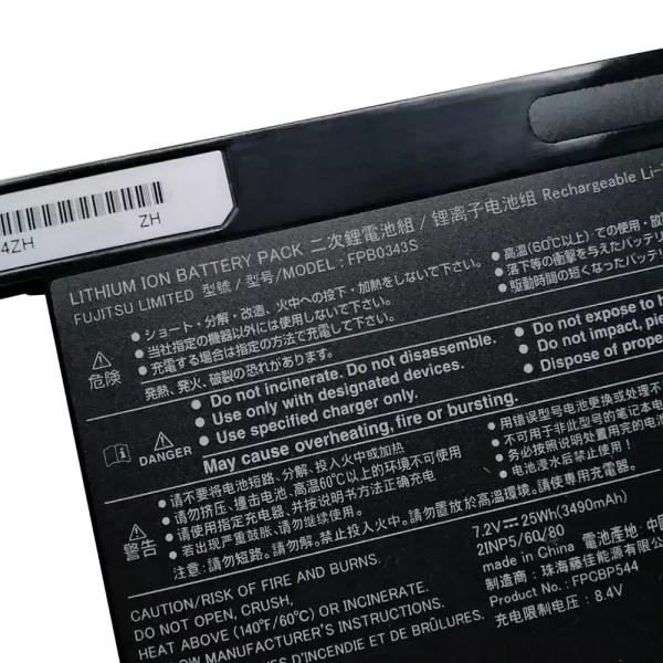 Originalna baterija za prenosnik FUJITSU FPB0343S,CP777632-01,FPCBP544 - Image 3