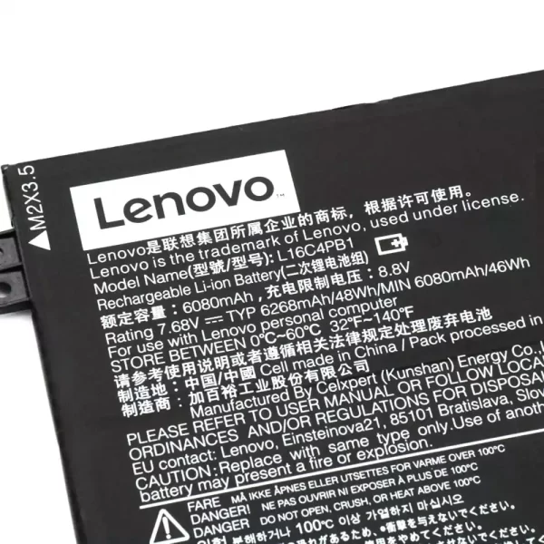 Originalna baterija za prenosnik LENOVO L16C4PB1 - Image 3