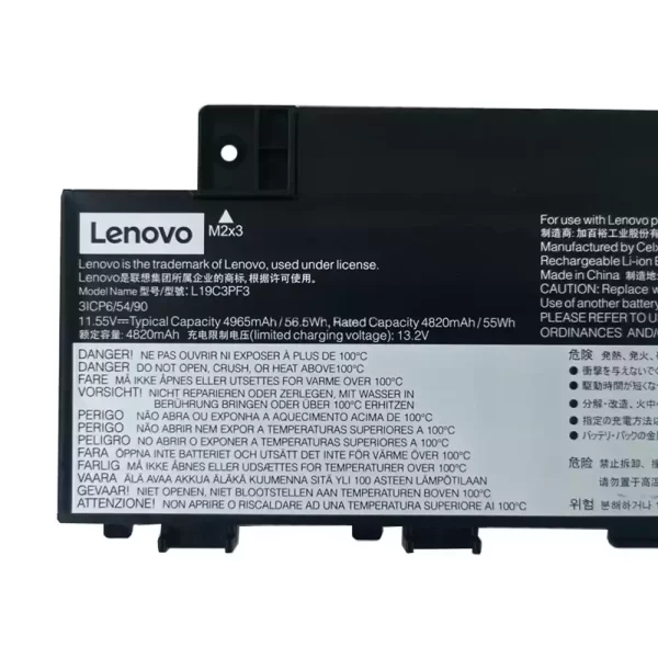 Originalna baterija za prenosnik LENOVO L19M3PF3 L19C3PF3,L19M3PF4 - Image 3