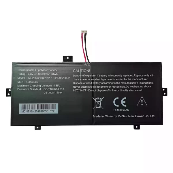 Originalna baterija za prenosnik MLP3592106P MLP3592106P*2P