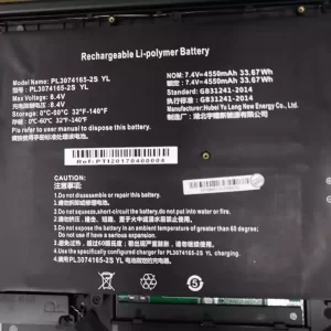 Originalna baterija za prenosnik PL3074165-2S 32160205P