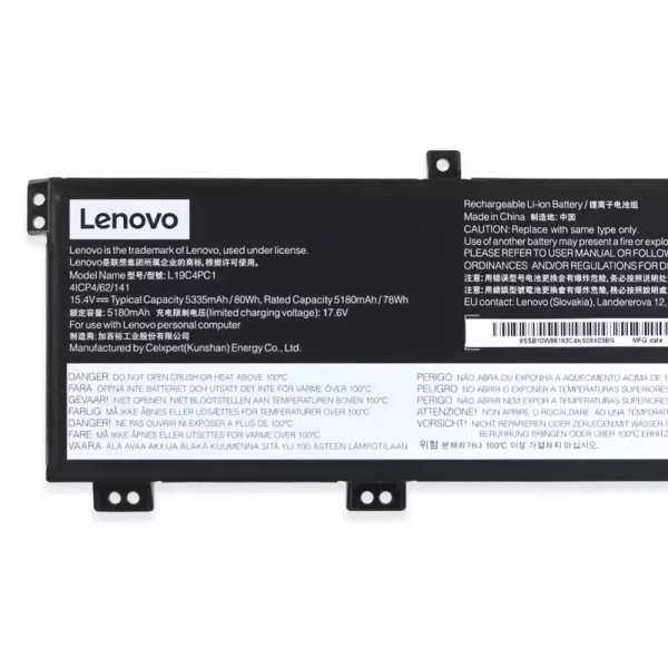 Originalna baterija za prenosnik LENOVO Legion R7000 R7000P Y7000 Y7000P 2020 - Image 3