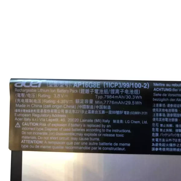 Originalna baterija za prenosnik Acer AP16G8E - Image 2
