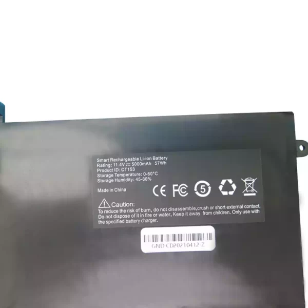 Originalna baterija za prenosnik CT153,BYONE 53B BU53 CU53 Notebook 15 - Image 2