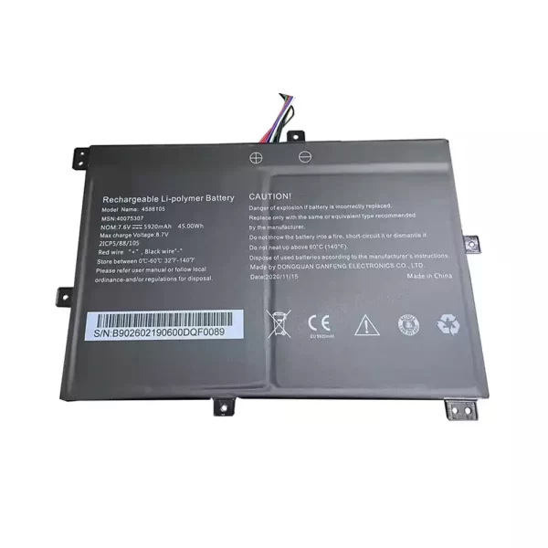 Originalna baterija za prenosnik 4588105 40075307 40069191 MEDION MD63410 MD61266 S4401 S4402
