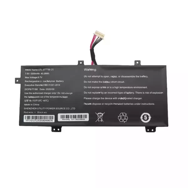 Originalna baterija za prenosnik UTL-577788-2S