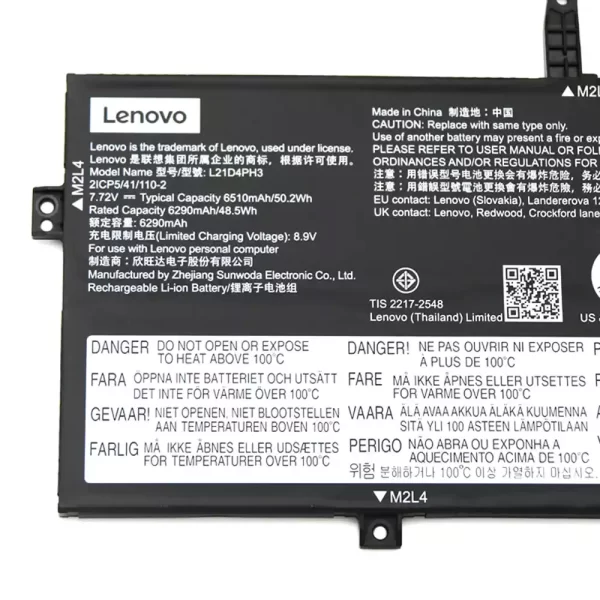 Originalna baterija za prenosnik LENOVO L21C4PH3 L21D4PH3 L21L4PH3 - Image 3