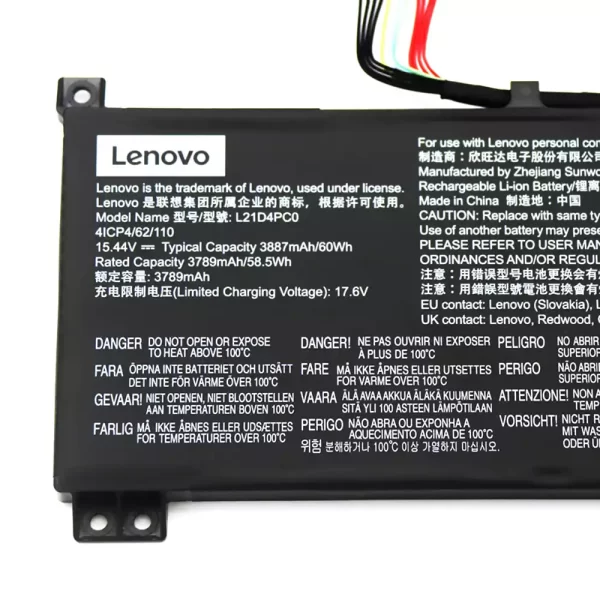 Originalna baterija za prenosnik LENOVO L21D4PC0 - Image 3