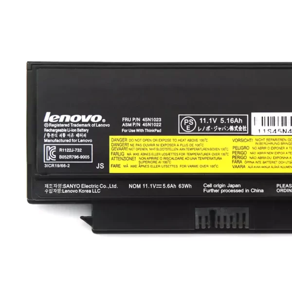 Originalna baterija za prenosnik LENOVO 45N1022 45N1023 45N1024 45N1025 - Image 3