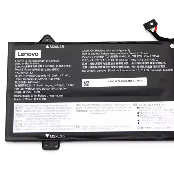 Originalna baterija za prenosnik LENOVO Yoga 7-14ITL5 Yoga 7-15ITL5,C750-14ITL,Yoga 14cACN 2021 - Image 3
