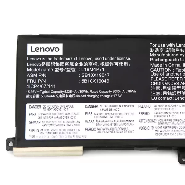 Originalna baterija za prenosnik LENOVO L19M4P71 L19C4P71 L19L4P71 - Image 3