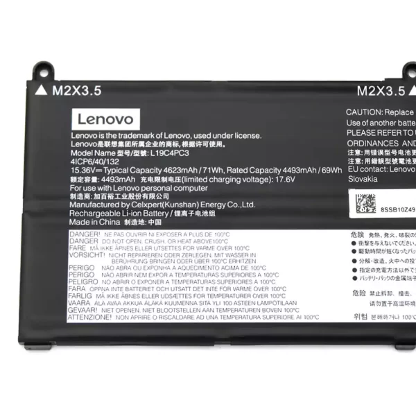 Originalna baterija za prenosnik LENOVO Legion R9000X 2021,Y9000X 2021,Legion 7-15IMH5 15ARH5 - Image 3