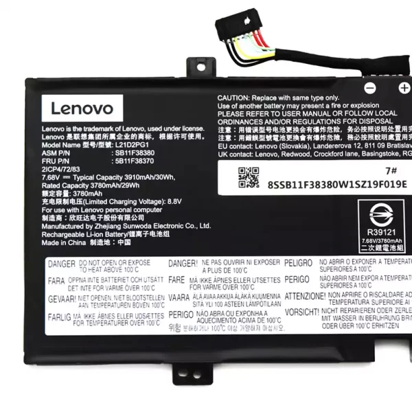 Originalna baterija za prenosnik LENOVO L21D2PG1 L21C2PG1 L21M2PG1 - Image 3
