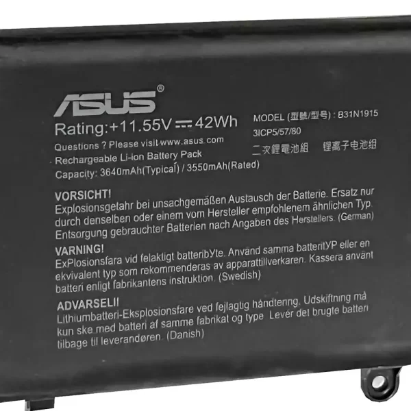 Originalna baterija za prenosnik ASUS B31N1915 0B200-03760000 BR1100CKA - Image 3
