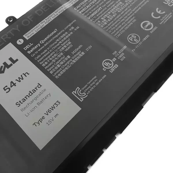 Originalna baterija za prenosnik DELL V6W33 - Image 3