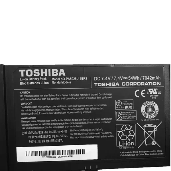 Originalna baterija za prenosnik TOSHIBA SATELLITE U800 U845 - Image 3
