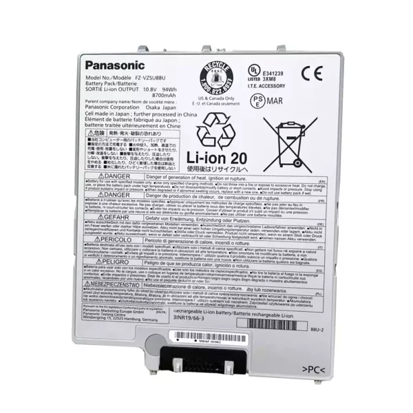 Originalna baterija za prenosnik PANASONIC FZ-VZSU88U,FZ-G1