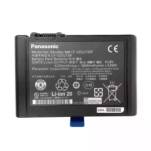Originalna baterija za prenosnik PANASONIC CF-VZSU73R CF-VZSU73SP CF-VZSU73U Toughbook CF-D1