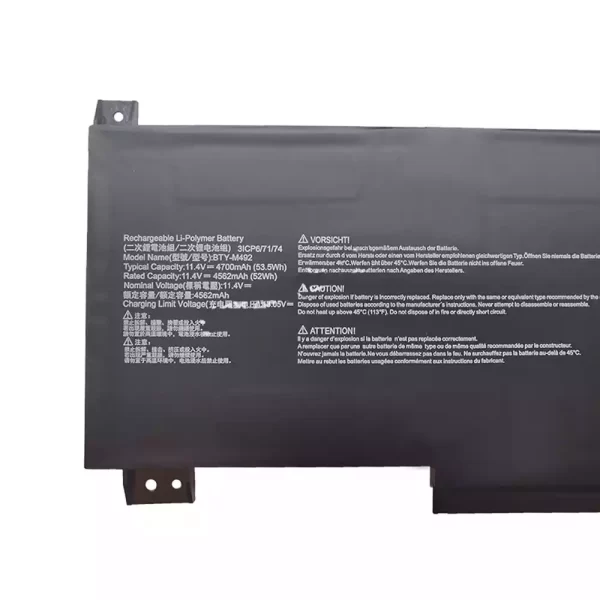 Originalna baterija za prenosnik MSI Pulse GL76 9S7 11UDK,GL66 GF66 - Image 3
