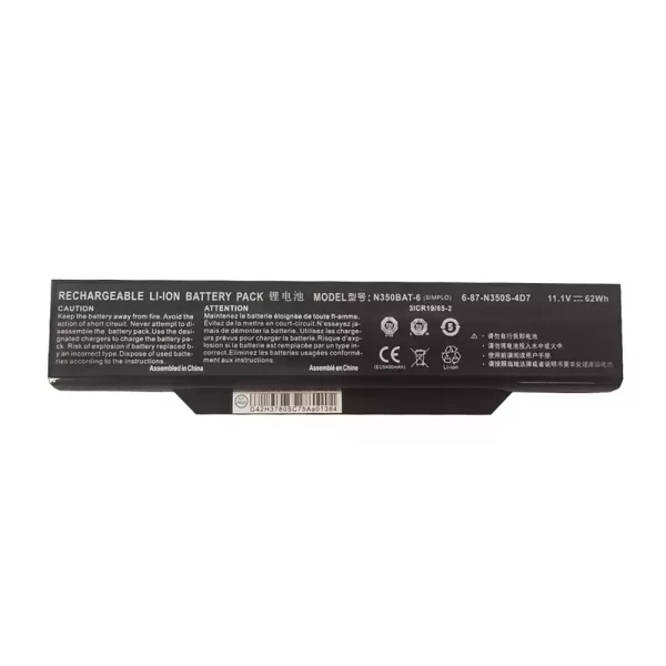 Originalna baterija za prenosnik CLEVO N350BAT-6 6-87-W350S-4D7
