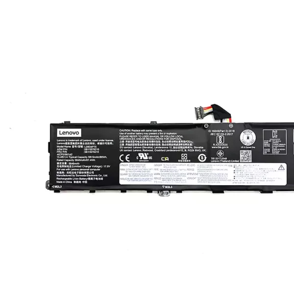 Originalna baterija za prenosnik LENOVO ThinkPad P1 G4 SB11B79215 SB11B79216 5B11B79217 5B11B79218 - Image 3